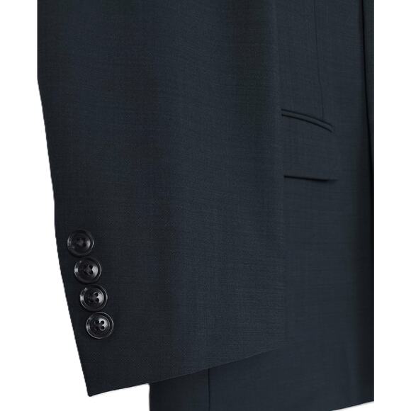 Bar III Men's Slim-Fit Stretch Wool 2-Piece Suit Green Solid 40L 33x32 NWT - Picture 6 of 13